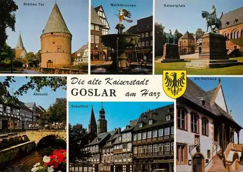 Germany Goslar am Harz Die alte Kaiserstadt multi view