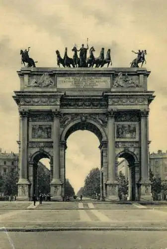 Italy Milano Arch of Peace