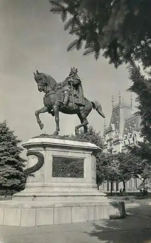 Romania Iasi monumentul lui Stefan