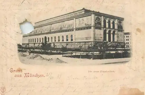 Germany Munchen die neue Pinakothek