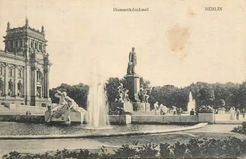 Germany Berlin Bismarckdenkmal