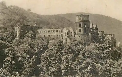 Germany alt Heidelberg castle
