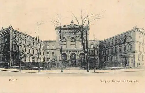 Germany Berlin Konigliche Tieraerzliche Hochschule