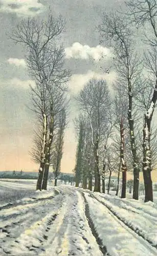Germany winter landscape