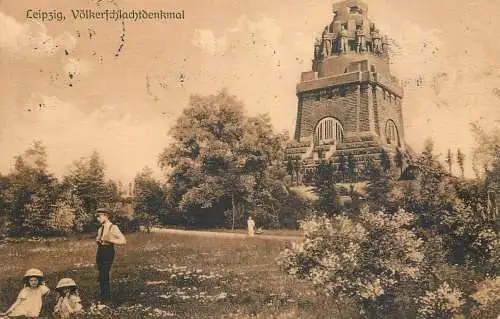 Germany Leipzig Volkerfchlacht denkmal
