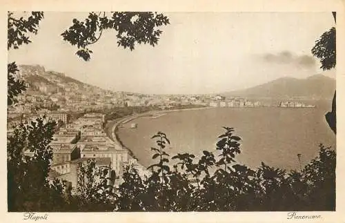 Italy Naples panorama