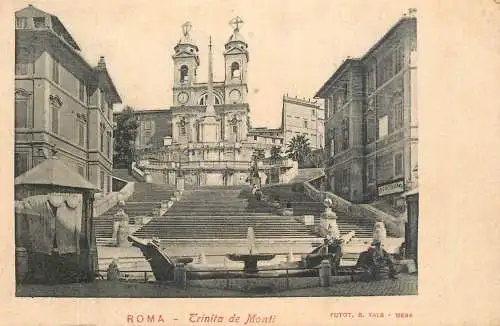Italy Rome Trinita de Monti