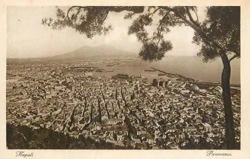 Italy Naples panorama