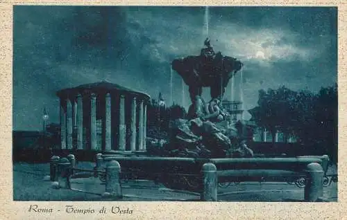 Italy Rome Tempio di Vesta