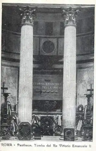 Italy Rome Pantheon tomba del re Vittorio Emanuelle