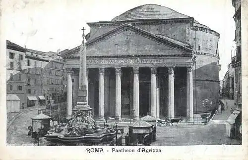 Italy Rome Pantheon Agrippa