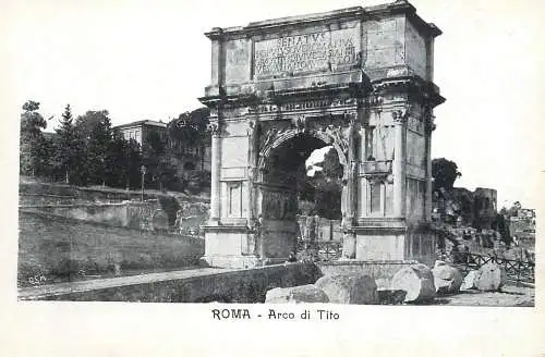 Italy Rome Arco di Tito