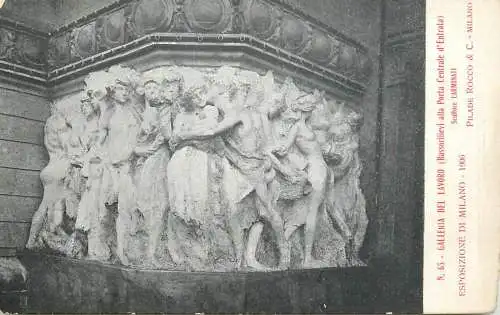 Italy Milano expo 1906 Pilade Rocco