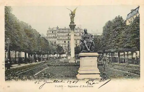France Paris square d'Anvers