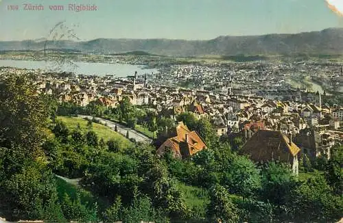 Switzerland Zurich vom Rigiblick
