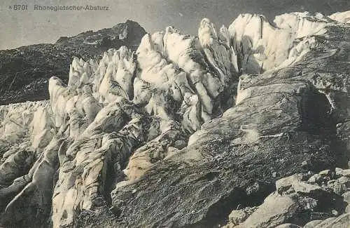 Switzerland Rhonegletscher Absturz