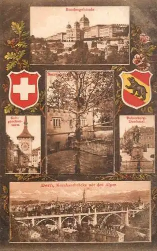 Switzerland Bern und die Alpen