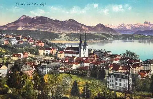 Switzerland Luzern und die Rigi