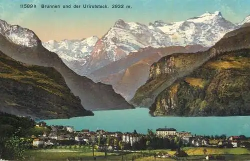 Switzerland Brunnen und der Urirotstock