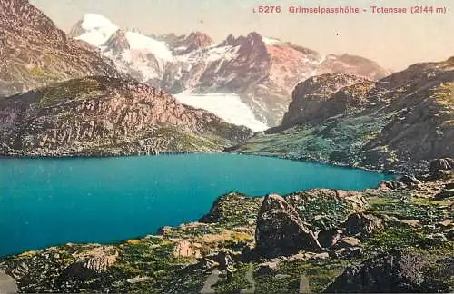 Switzerland Grimselpasshohe Totensee