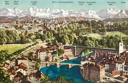 Switzerland Bern Nydeckbrucke