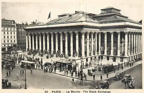 France Paris La Bourse