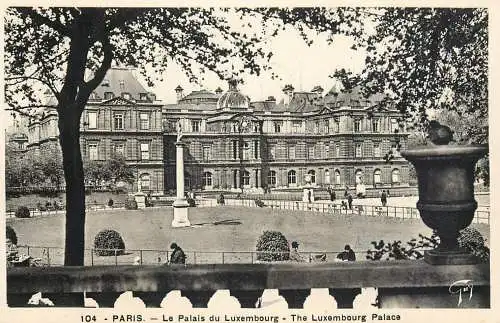 France Paris Le Palais du Luxembourg