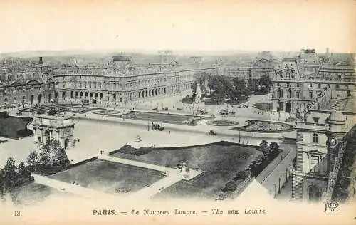 France Paris Le Nouveau Louvre