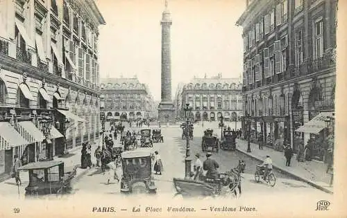 France Paris La Place Vendome