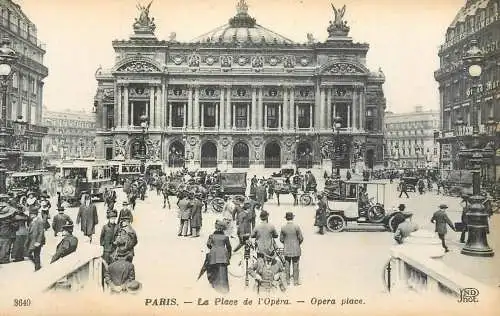 France Paris La Place de l'Opera