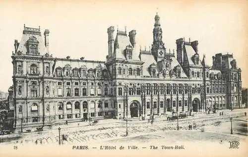 France Paris L'Hotel de Ville