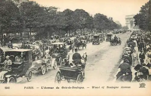 France Paris L'Avenue du Bois-de-Boulogne