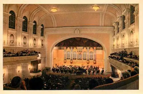 Russia Moscow Chaikovsky Conservatory Great Hall