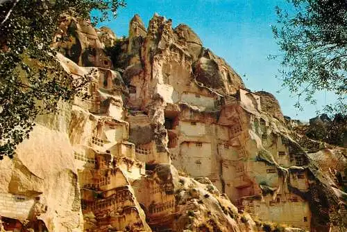 Turkey Fairy chimney formation near Zelve