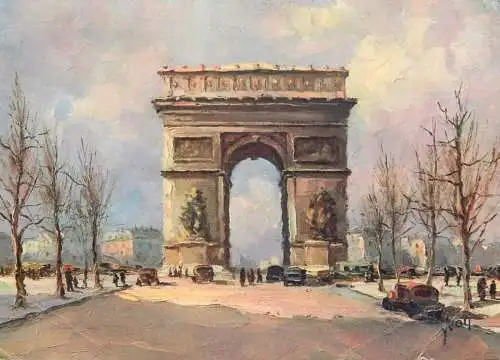 France Paris en flanant Arc de Triomphe de l'Etoile