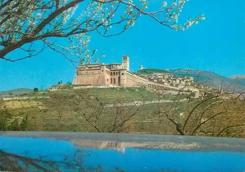 Italy Assisi (Perugia) panoramic view
