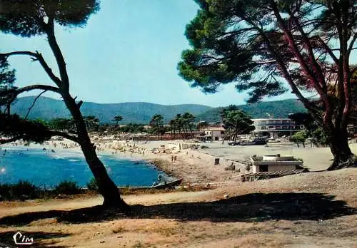 France Bormes (Var) Environs de Lavandou Plage de la Faviere