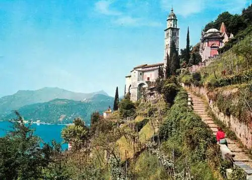 Switzerland Morcote Lago di Lugano Chiesa di S Maria