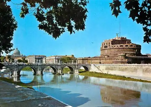 Italy Roma Castel S. Angelo & S. Pietro