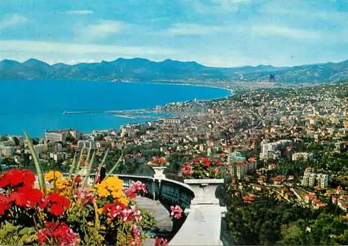 France Cannes vue generale prise de Californie