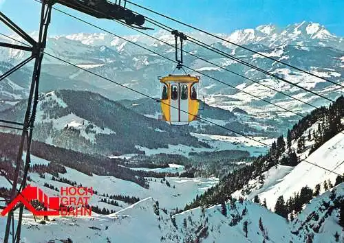 Germany Steibis-Oberstaufen im Allgau Hochgratbahn