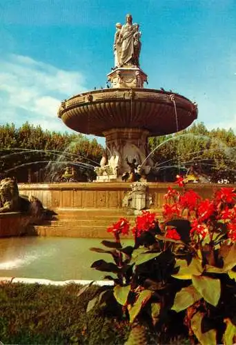 France Aix en Provence La Grande Fontaine sur la Rotonde
