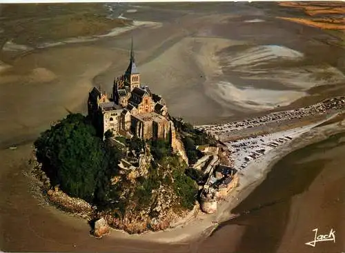 France Mont St-Michel aerial view