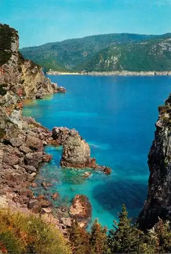 Greece Corfu Paleocastrizza
