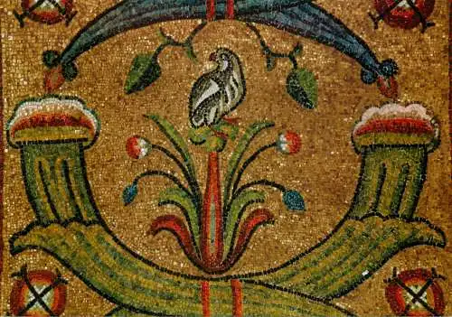 Italy Ravenna Basilica di S Vitale particolare dell'Arco Trionfale