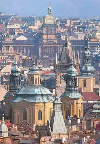 Czech Republic Prague old town towers