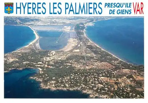 France Hyeres-les-Palmiers vue aerienne