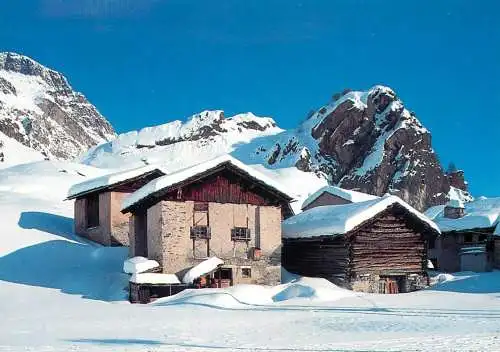 Switzerland Grevasalvas Engandin paysage d'hiver