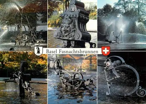 Switzerland Basel Fasnachtsbrunnen multi view