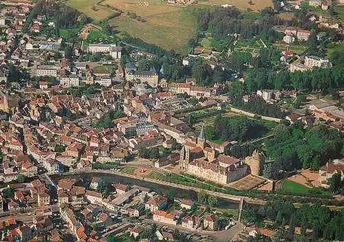 France Bourgogne Paray-le-Monial vue aerienne